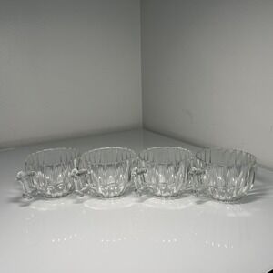 4  MCM‎ Jeanette Glass National Depression Glass tea punch cups